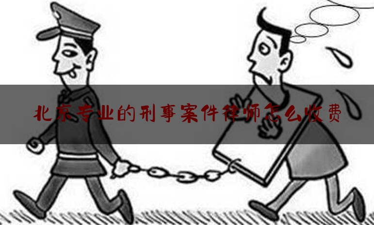 长见识!北京专业的刑事案件律师怎么收费,北京刑事案件律师事务所排行