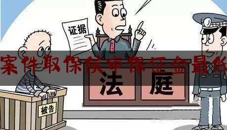 [见解]追踪解读:刑事案件取保候审保证金最低多少,取保候审需要交多少钱?