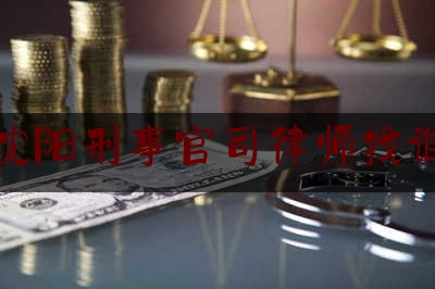 沈阳刑事官司律师找谁（沈阳刑事诉讼律师）