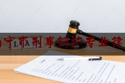 南宁市刑事辩护专业律师（南宁市刑事律师事务所）