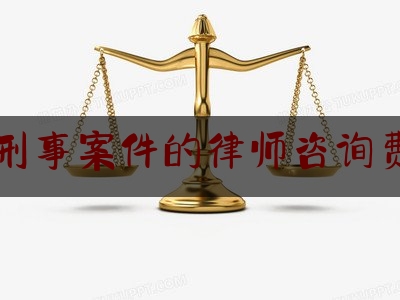 刑事案件的律师咨询费（刑事案件律师咨询费多少钱一个小时）