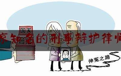 北京知名的刑事辩护律师团（北京知名刑事犯罪辩护律师）