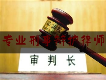 鞍山专业刑事辩护律师咨询（鞍山律师排名）