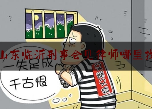 山东临沂刑事会见律师哪里找（临沂刑事案件律师团队）