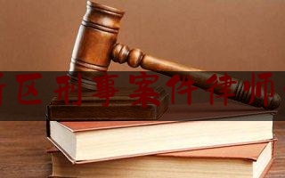 高新区刑事案件律师咨询