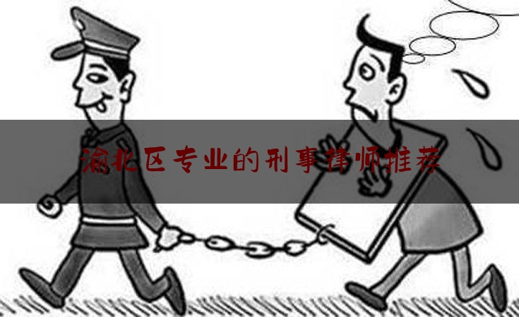 渝北区专业的刑事律师推荐（重庆渝北最好的律师事务所）