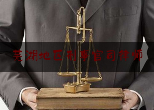 芜湖地区刑事官司律师（芜湖刑事律师去哪个律所好）