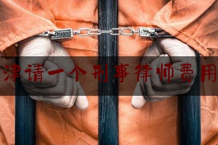 在天津请一个刑事律师费用多少（天津刑事找律师）