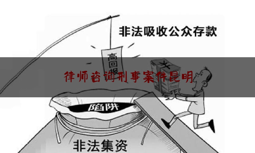 律师咨询刑事案件昆明（昆明律师刑事辩护网）