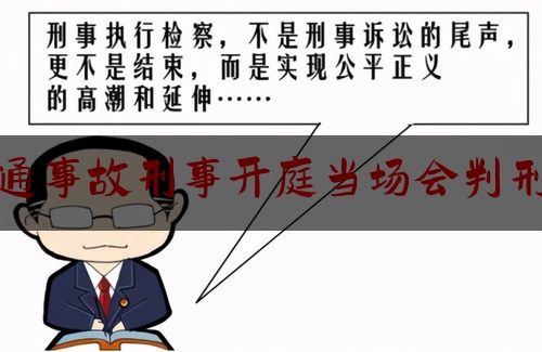 实事专业资讯:交通事故刑事开庭当场会判刑吗,宝马女司机醉驾撞人拖行