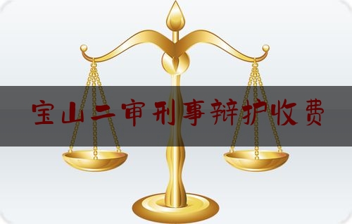 宝山二审刑事辩护收费（刑事诉讼二审辩护词）