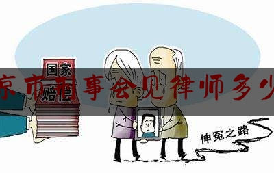 北京市刑事会见律师多少钱（北京律师视频会见）