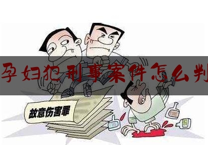 孕妇犯刑事案件怎么判