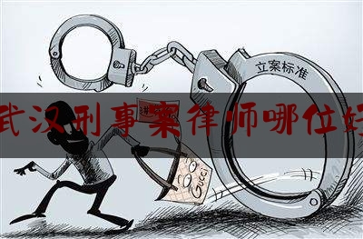 武汉刑事案律师哪位好（武汉刑事案件知名律师）