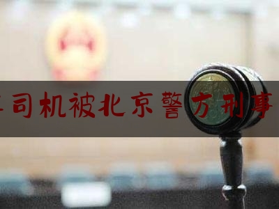 铲车司机被北京警方刑事拘留（铲车司机被击毙真相）