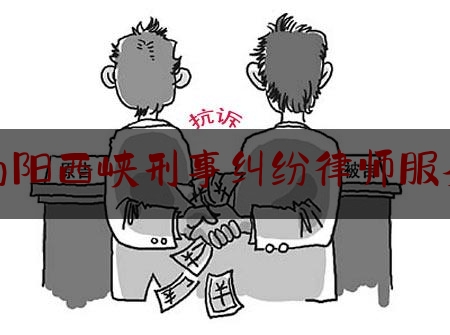 南阳西峡刑事纠纷律师服务（河南南阳知名刑事律师）
