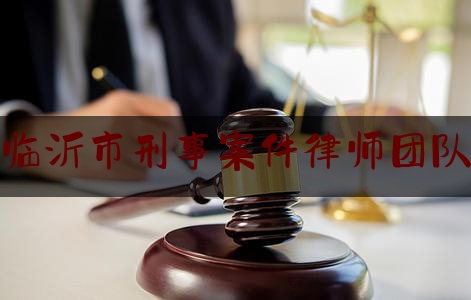 临沂市刑事案件律师团队（临沂市刑事知名律师）