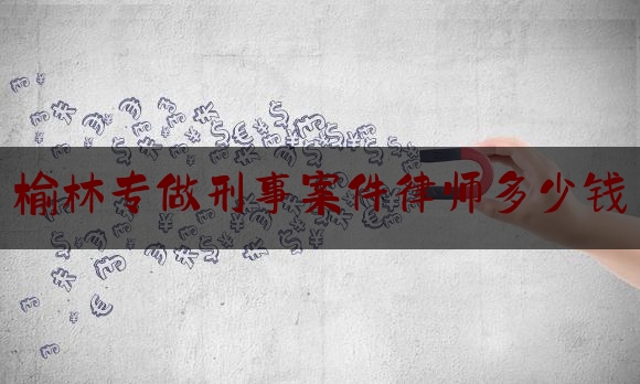 榆林专做刑事案件律师多少钱（榆林刑事案件知名律师）
