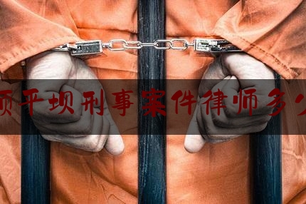 安顺平坝刑事案件律师多少钱（安顺刑事辩护律师）