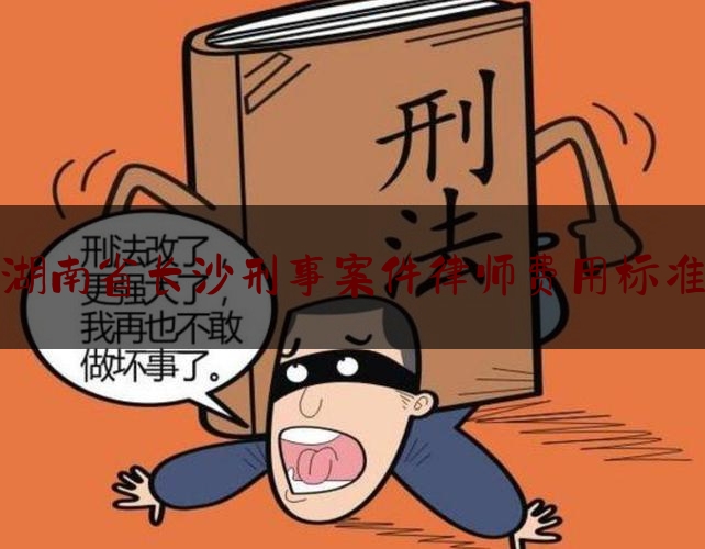 简单普及一下湖南省长沙刑事案件律师费用标准,湖南律师收费太低被处罚