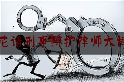 [热门]资深介绍:攀枝花请刑事辩护律师大概多少,四川成都资深刑事辩护律师