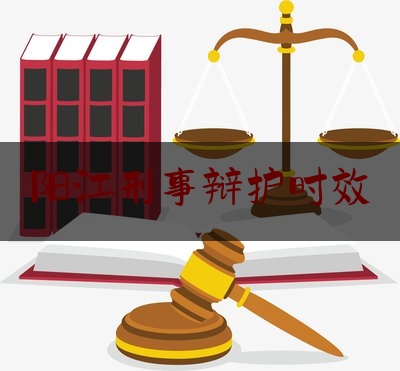阳江刑事辩护时效(刑事案件辩护收费标准)