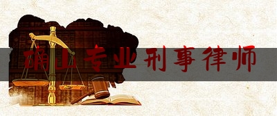 确山专业刑事律师(确山专业刑事律师有哪些)