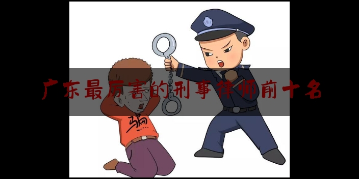 广东最厉害的刑事律师前十名（广东刑事案件最厉害的律师）