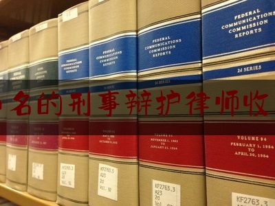 北京知名的刑事辩护律师收费标准（北京刑事诉讼辩护律师）