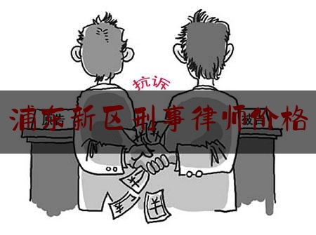 浦东新区刑事律师价格（浦东新区 律师）