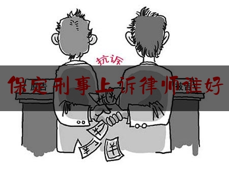 简单科普一下保定刑事上诉律师谁好,摸金校尉合法吗