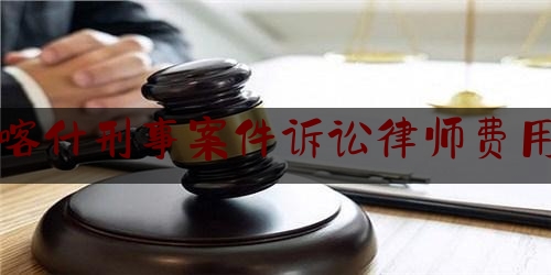 喀什刑事案件诉讼律师费用（喀什刑事案件诉讼律师费用多少钱）