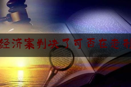 北京经济案判决了可否在走刑事案（经济案件判决）