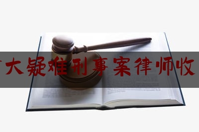 实事观点讯息:湖州重大疑难刑事案律师收费标准,刑事诉讼中申请法律援助