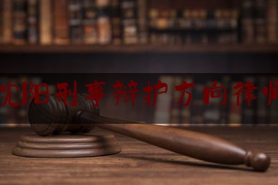 长见识!辽宁沈阳刑事辩护方向律师推荐,关于开展刑事案件律师辩护全覆盖试点