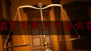青浦区刑事法律咨询在线（上海市青浦区刑侦大队）