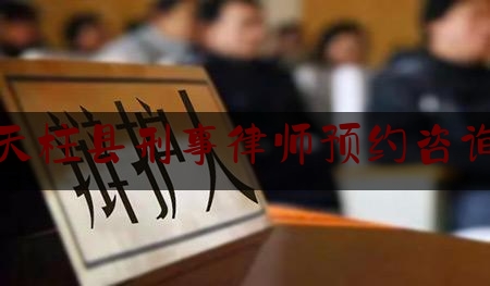 天柱县刑事律师预约咨询（贵州省天柱县律师电话）