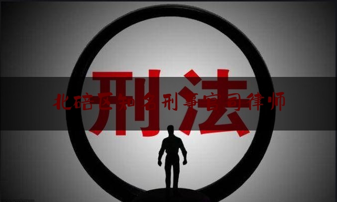 北碚区知名刑事官司律师（北碚法律咨询）