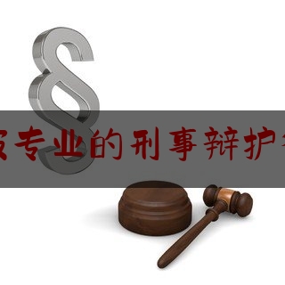 宁波专业的刑事辩护律师（宁波刑事案件律师收费标准）