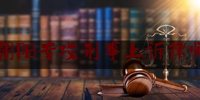 北京朝阳专攻刑事上诉律师费用（朝阳刑事律师所）
