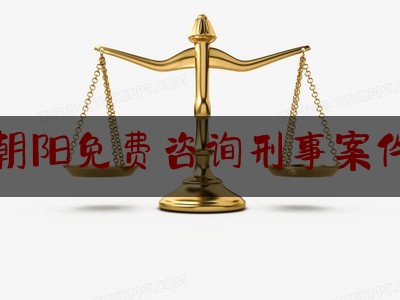 北京朝阳免费咨询刑事案件律师（北京朝阳律师事务所排名前十名）