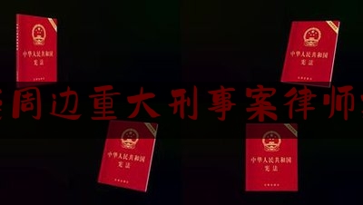 东莞周边重大刑事案律师排行（东莞刑事律师电话号码）
