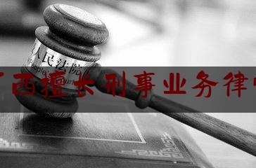 广西擅长刑事业务律师（广西擅长刑事业务律师有哪些）