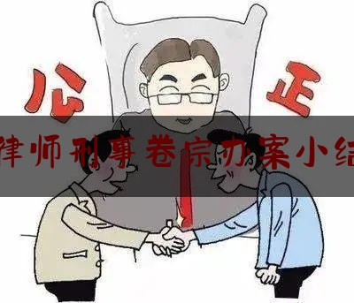 律师刑事卷宗办案小结（律师刑事卷宗办案小结范文）