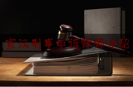 宣汉刑事申诉律师介绍（宣汉律师免费咨询电话）