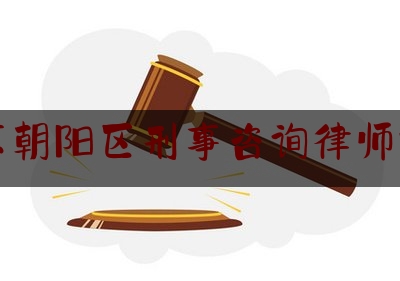 北京朝阳区刑事咨询律师排名（朝阳刑事律师所）