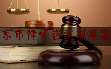 北京市律师咨询刑事案件（北京刑事案件的律师咨询）